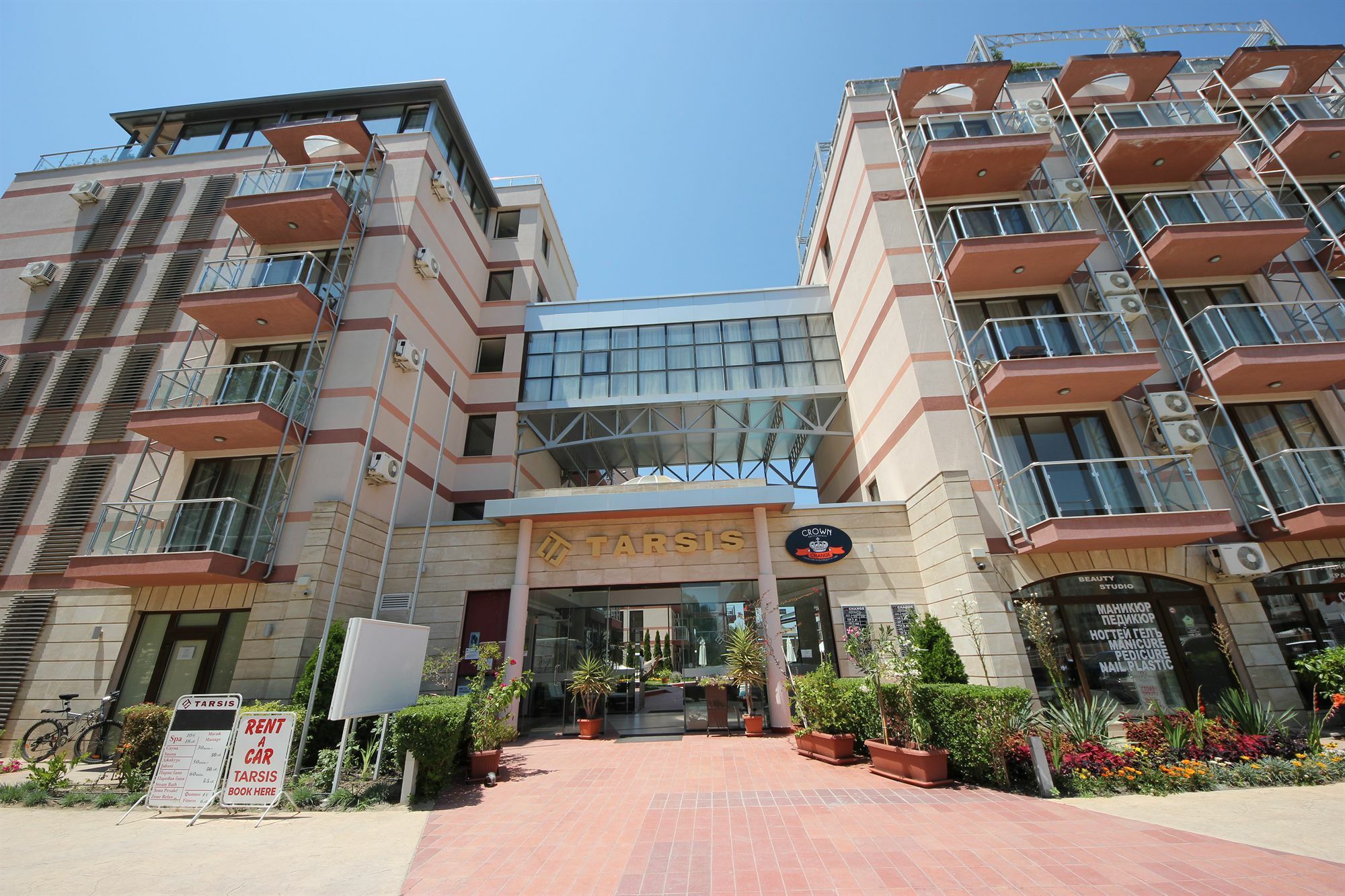 Menada Tarsis Apartments Sunny Beach Dış mekan fotoğraf