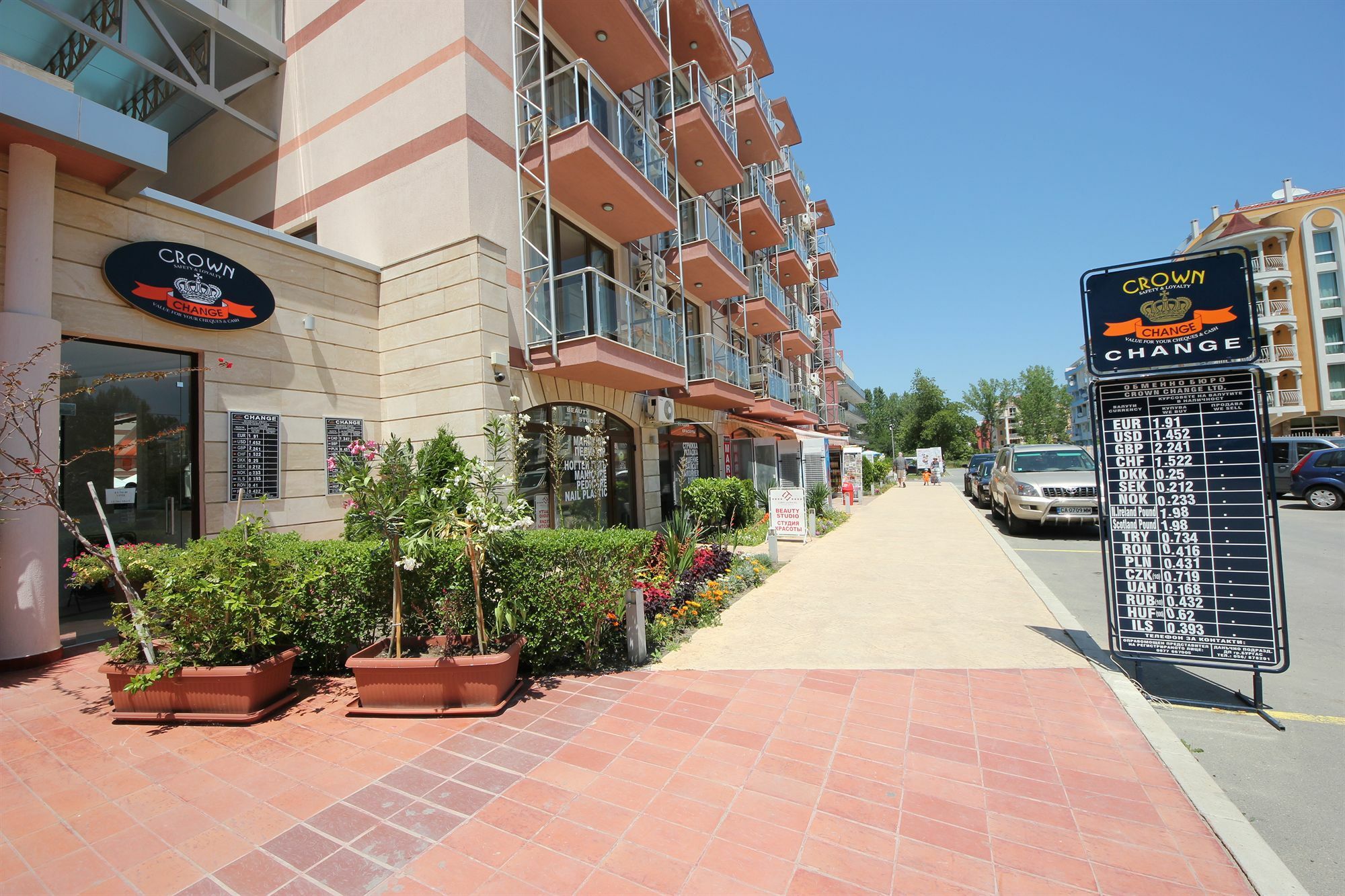 Menada Tarsis Apartments Sunny Beach Dış mekan fotoğraf