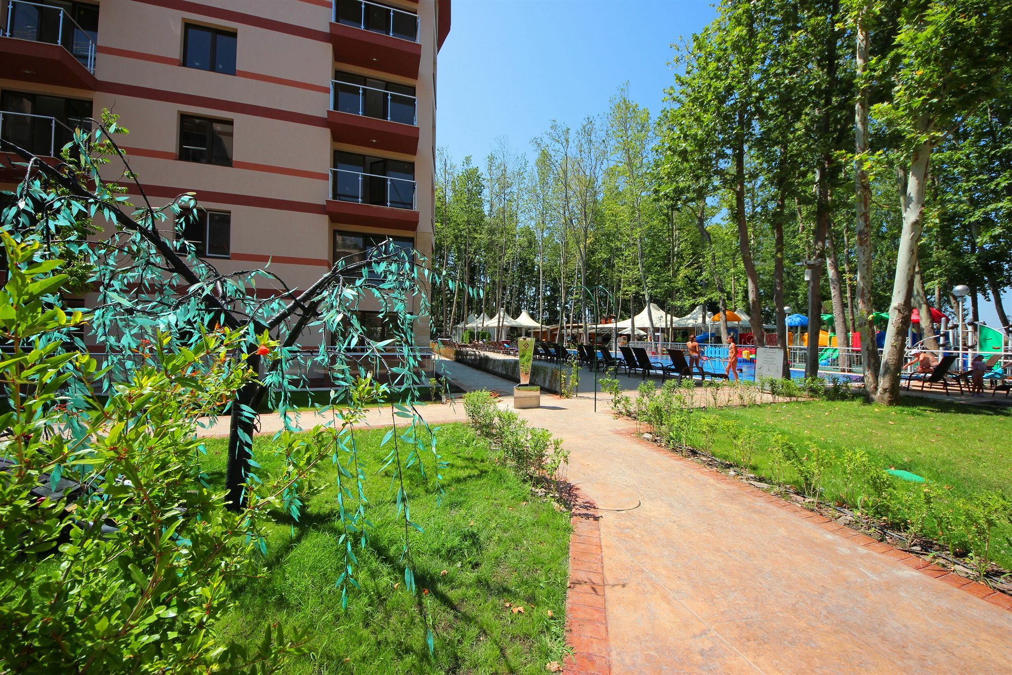 Menada Tarsis Apartments Sunny Beach Dış mekan fotoğraf