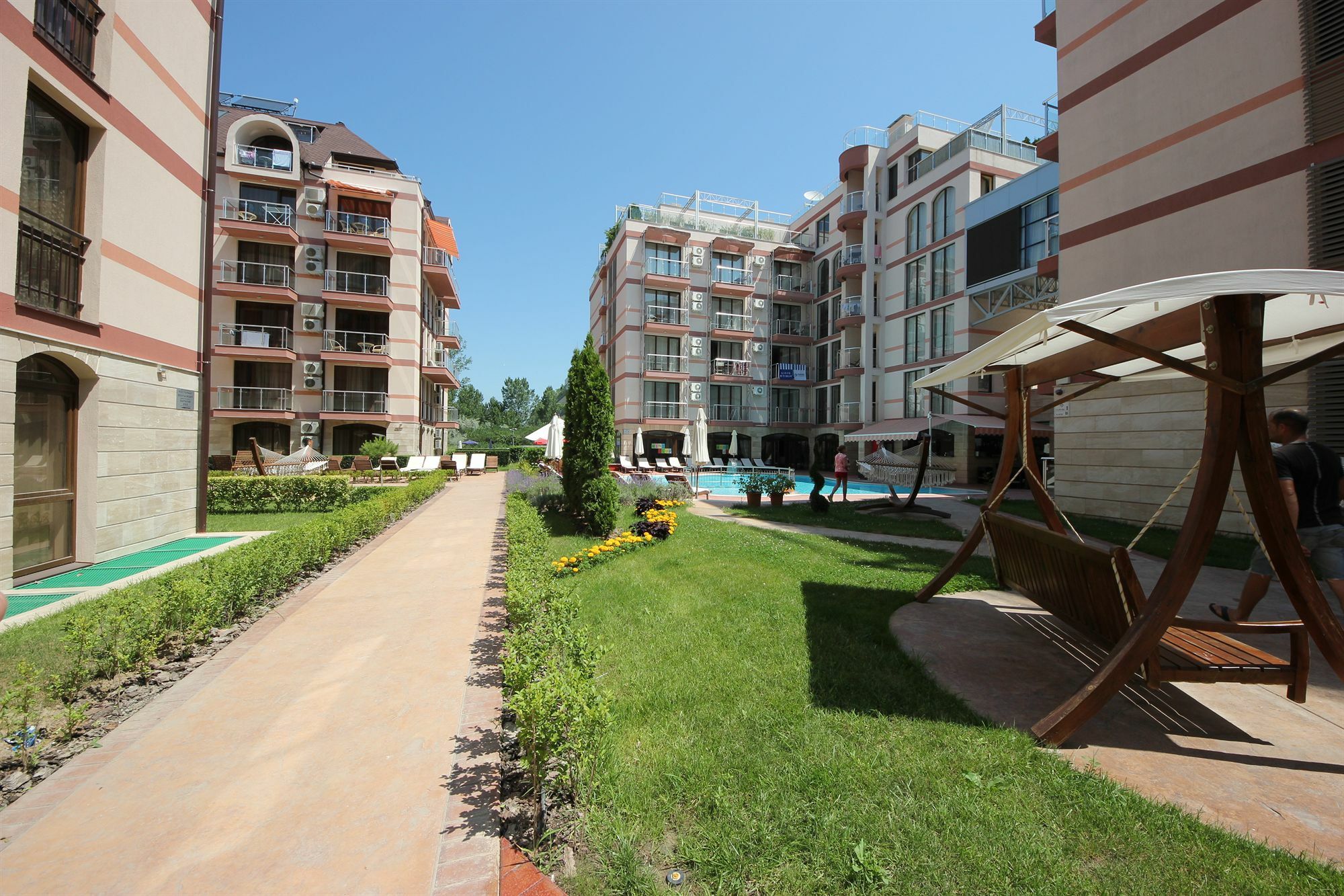 Menada Tarsis Apartments Sunny Beach Dış mekan fotoğraf