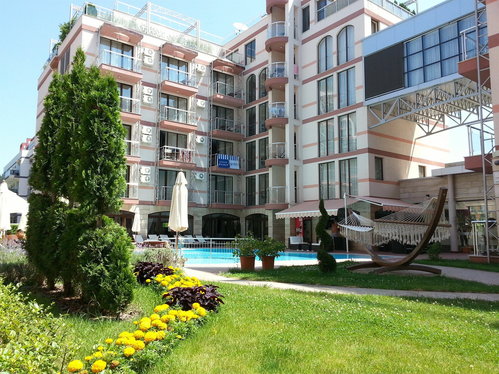 Menada Tarsis Apartments Sunny Beach Dış mekan fotoğraf