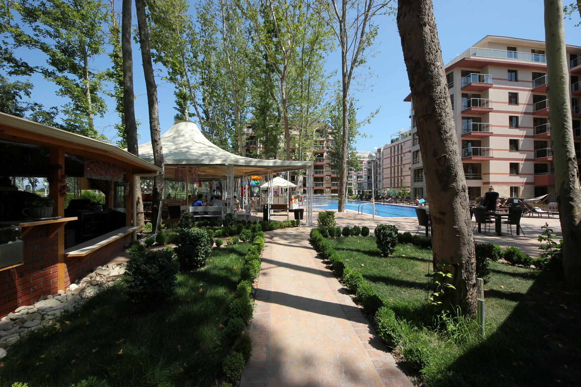 Menada Tarsis Apartments Sunny Beach Dış mekan fotoğraf